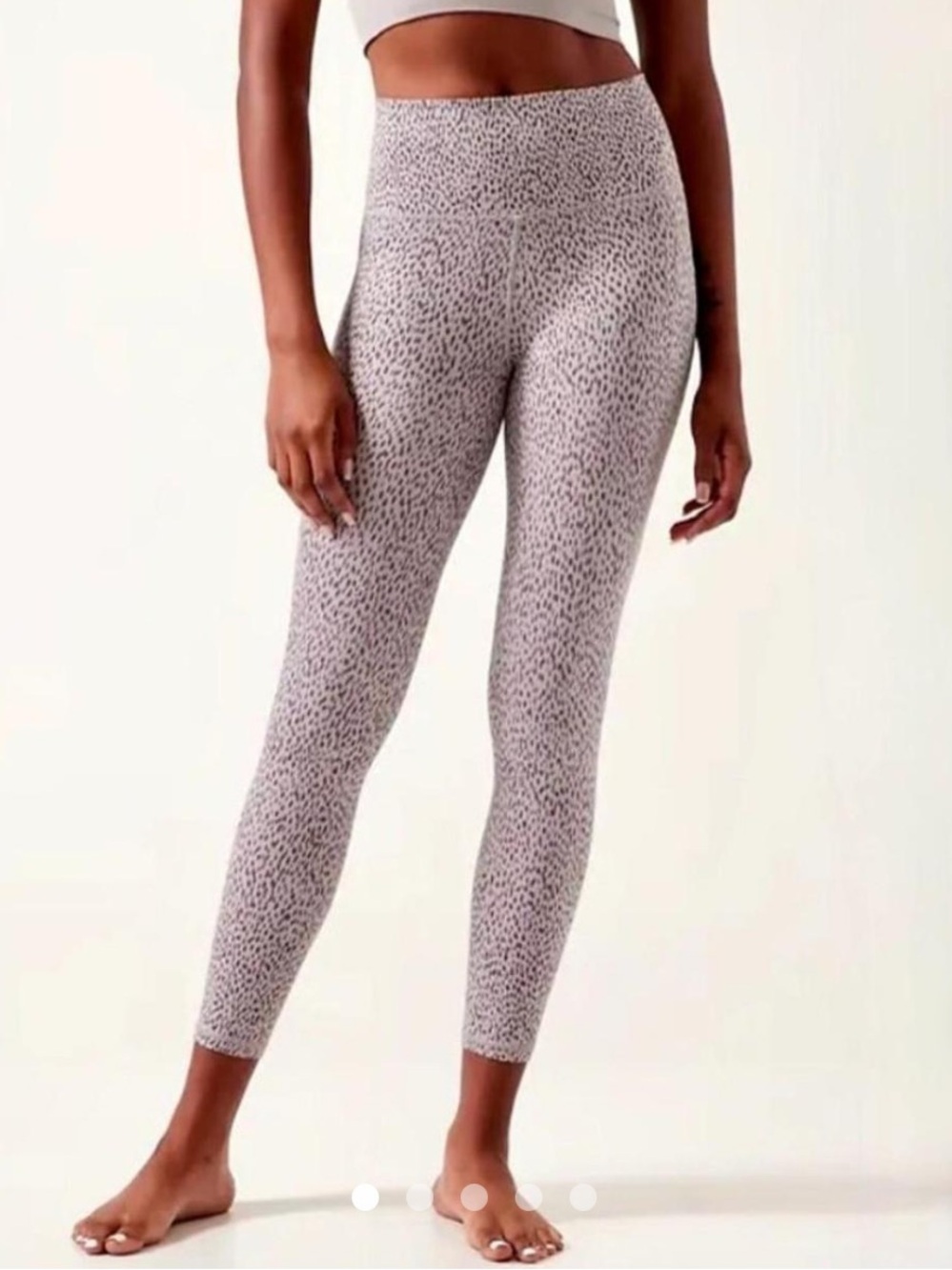 athleta salutation stash pocket ii printed 7/8 tight